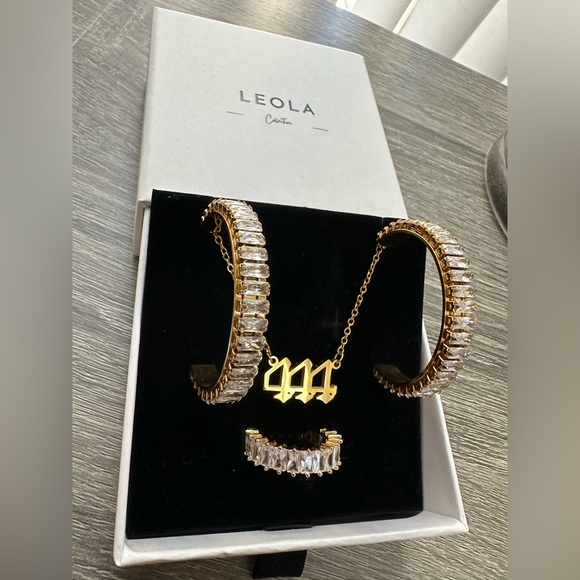 Leola Collection Jewelry - Angel Number Four Set